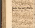 Zdjęcie nr 693 dla obiektu archiwalnego: Acta actorum, decretorum, sententiarum, erectionum, fundationum, confirmationum, instiutionum, resignationum, constitutionum, provisionum, submissionum, quietationum, substitutionum, ordinationum, ingrossationum, prostestationum R. D. Andreae Trzebicki, episcopi Cracoviensis, ducis Severiae in a. D. 1658 et  1659 acticatorum. Volumen I 