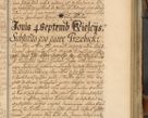 Zdjęcie nr 682 dla obiektu archiwalnego: Acta actorum, decretorum, sententiarum, erectionum, fundationum, confirmationum, instiutionum, resignationum, constitutionum, provisionum, submissionum, quietationum, substitutionum, ordinationum, ingrossationum, prostestationum R. D. Andreae Trzebicki, episcopi Cracoviensis, ducis Severiae in a. D. 1658 et  1659 acticatorum. Volumen I 