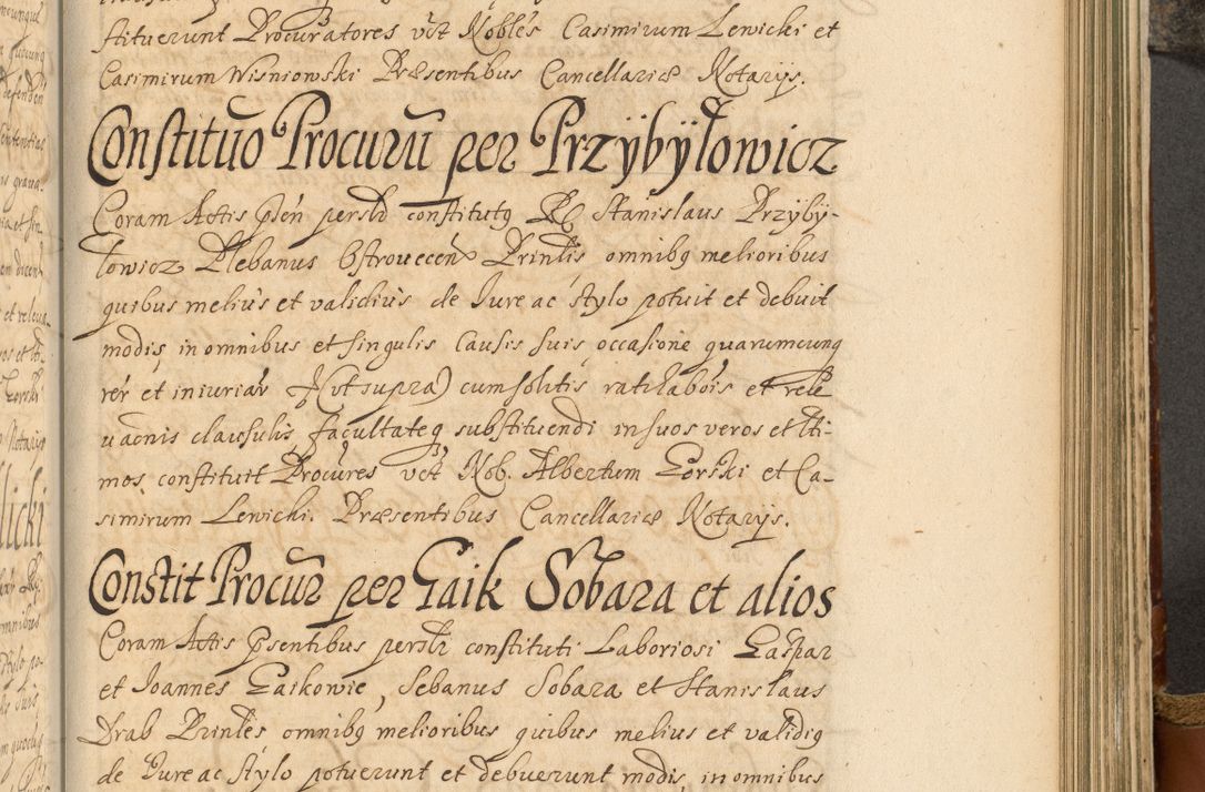 Zdjęcie nr 680 dla obiektu archiwalnego: Acta actorum, decretorum, sententiarum, erectionum, fundationum, confirmationum, instiutionum, resignationum, constitutionum, provisionum, submissionum, quietationum, substitutionum, ordinationum, ingrossationum, prostestationum R. D. Andreae Trzebicki, episcopi Cracoviensis, ducis Severiae in a. D. 1658 et  1659 acticatorum. Volumen I 