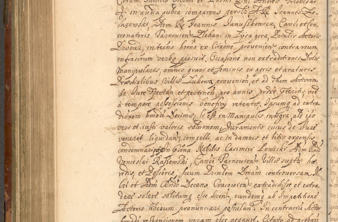Zdjęcie nr 675 dla obiektu archiwalnego: Acta actorum, decretorum, sententiarum, erectionum, fundationum, confirmationum, instiutionum, resignationum, constitutionum, provisionum, submissionum, quietationum, substitutionum, ordinationum, ingrossationum, prostestationum R. D. Andreae Trzebicki, episcopi Cracoviensis, ducis Severiae in a. D. 1658 et  1659 acticatorum. Volumen I 