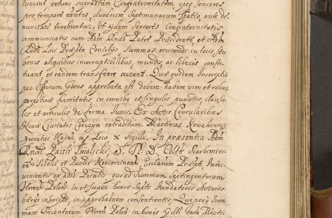 Zdjęcie nr 672 dla obiektu archiwalnego: Acta actorum, decretorum, sententiarum, erectionum, fundationum, confirmationum, instiutionum, resignationum, constitutionum, provisionum, submissionum, quietationum, substitutionum, ordinationum, ingrossationum, prostestationum R. D. Andreae Trzebicki, episcopi Cracoviensis, ducis Severiae in a. D. 1658 et  1659 acticatorum. Volumen I 