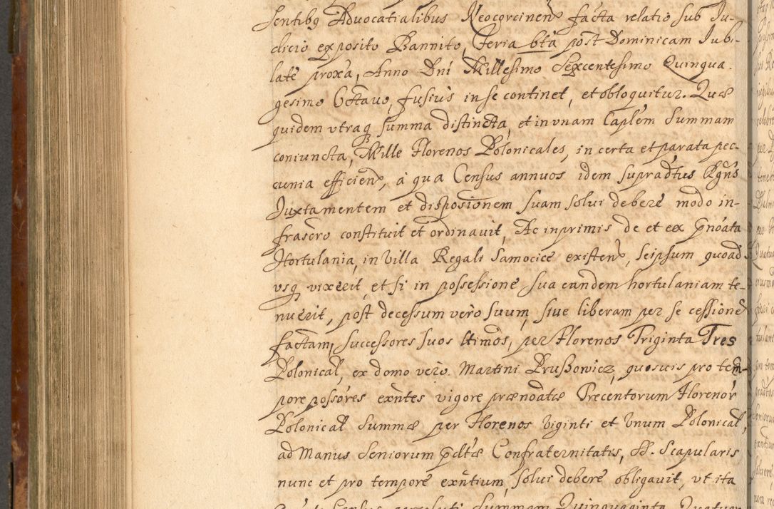 Zdjęcie nr 669 dla obiektu archiwalnego: Acta actorum, decretorum, sententiarum, erectionum, fundationum, confirmationum, instiutionum, resignationum, constitutionum, provisionum, submissionum, quietationum, substitutionum, ordinationum, ingrossationum, prostestationum R. D. Andreae Trzebicki, episcopi Cracoviensis, ducis Severiae in a. D. 1658 et  1659 acticatorum. Volumen I 