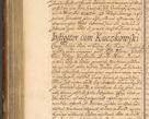 Zdjęcie nr 665 dla obiektu archiwalnego: Acta actorum, decretorum, sententiarum, erectionum, fundationum, confirmationum, instiutionum, resignationum, constitutionum, provisionum, submissionum, quietationum, substitutionum, ordinationum, ingrossationum, prostestationum R. D. Andreae Trzebicki, episcopi Cracoviensis, ducis Severiae in a. D. 1658 et  1659 acticatorum. Volumen I 