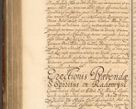 Zdjęcie nr 663 dla obiektu archiwalnego: Acta actorum, decretorum, sententiarum, erectionum, fundationum, confirmationum, instiutionum, resignationum, constitutionum, provisionum, submissionum, quietationum, substitutionum, ordinationum, ingrossationum, prostestationum R. D. Andreae Trzebicki, episcopi Cracoviensis, ducis Severiae in a. D. 1658 et  1659 acticatorum. Volumen I 