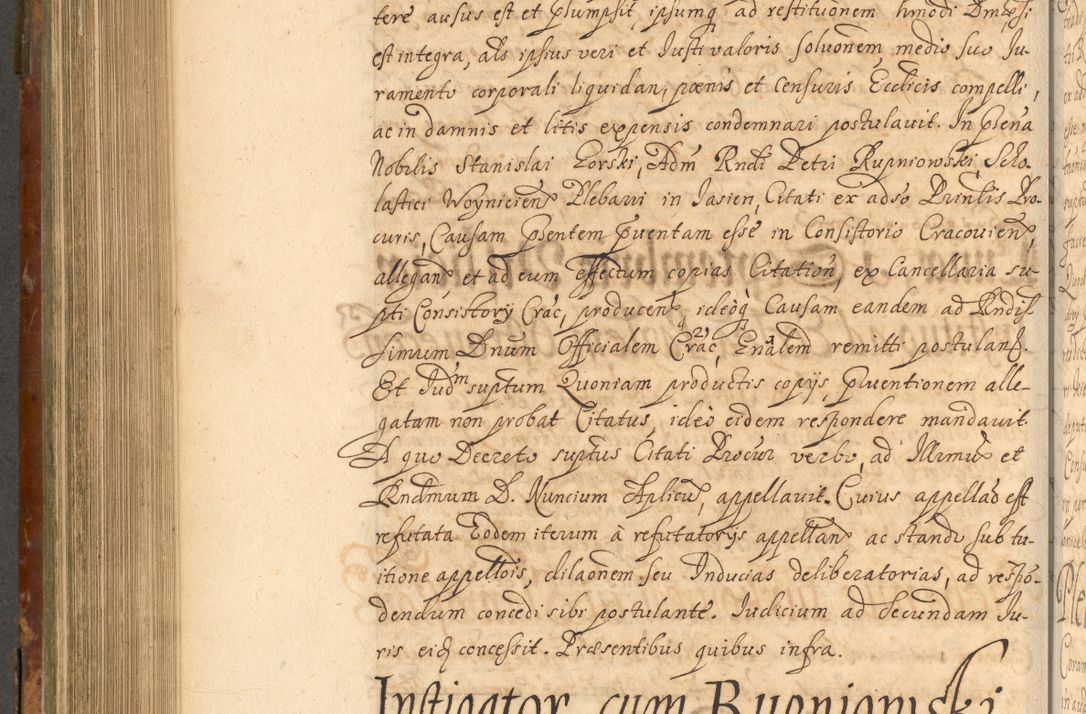Zdjęcie nr 661 dla obiektu archiwalnego: Acta actorum, decretorum, sententiarum, erectionum, fundationum, confirmationum, instiutionum, resignationum, constitutionum, provisionum, submissionum, quietationum, substitutionum, ordinationum, ingrossationum, prostestationum R. D. Andreae Trzebicki, episcopi Cracoviensis, ducis Severiae in a. D. 1658 et  1659 acticatorum. Volumen I 