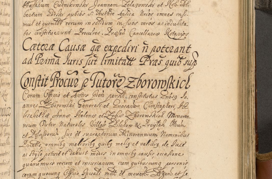 Zdjęcie nr 654 dla obiektu archiwalnego: Acta actorum, decretorum, sententiarum, erectionum, fundationum, confirmationum, instiutionum, resignationum, constitutionum, provisionum, submissionum, quietationum, substitutionum, ordinationum, ingrossationum, prostestationum R. D. Andreae Trzebicki, episcopi Cracoviensis, ducis Severiae in a. D. 1658 et  1659 acticatorum. Volumen I 