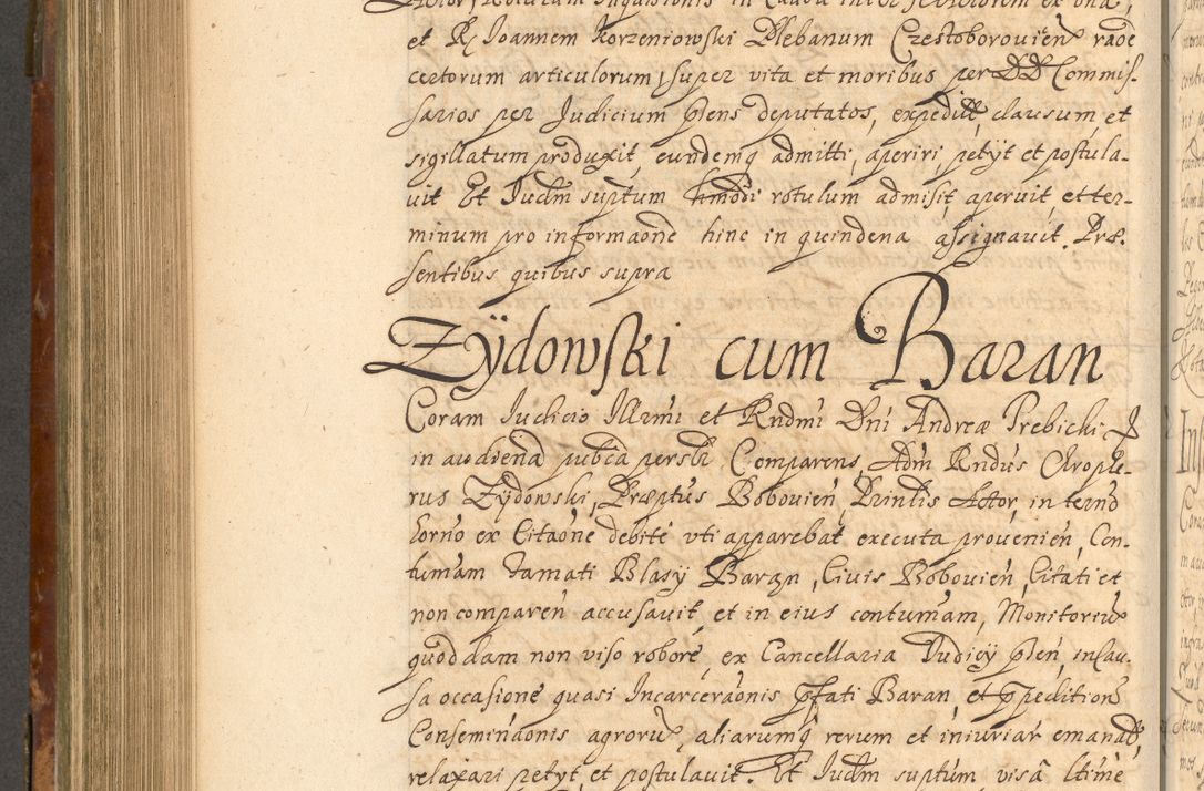 Zdjęcie nr 639 dla obiektu archiwalnego: Acta actorum, decretorum, sententiarum, erectionum, fundationum, confirmationum, instiutionum, resignationum, constitutionum, provisionum, submissionum, quietationum, substitutionum, ordinationum, ingrossationum, prostestationum R. D. Andreae Trzebicki, episcopi Cracoviensis, ducis Severiae in a. D. 1658 et  1659 acticatorum. Volumen I 