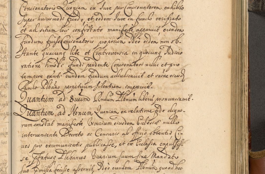 Zdjęcie nr 632 dla obiektu archiwalnego: Acta actorum, decretorum, sententiarum, erectionum, fundationum, confirmationum, instiutionum, resignationum, constitutionum, provisionum, submissionum, quietationum, substitutionum, ordinationum, ingrossationum, prostestationum R. D. Andreae Trzebicki, episcopi Cracoviensis, ducis Severiae in a. D. 1658 et  1659 acticatorum. Volumen I 