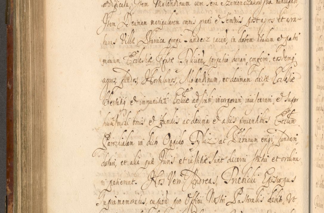 Zdjęcie nr 619 dla obiektu archiwalnego: Acta actorum, decretorum, sententiarum, erectionum, fundationum, confirmationum, instiutionum, resignationum, constitutionum, provisionum, submissionum, quietationum, substitutionum, ordinationum, ingrossationum, prostestationum R. D. Andreae Trzebicki, episcopi Cracoviensis, ducis Severiae in a. D. 1658 et  1659 acticatorum. Volumen I 