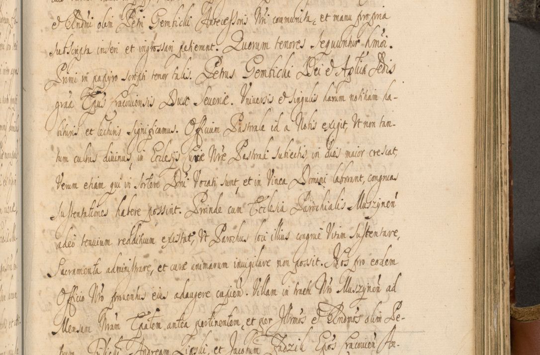 Zdjęcie nr 612 dla obiektu archiwalnego: Acta actorum, decretorum, sententiarum, erectionum, fundationum, confirmationum, instiutionum, resignationum, constitutionum, provisionum, submissionum, quietationum, substitutionum, ordinationum, ingrossationum, prostestationum R. D. Andreae Trzebicki, episcopi Cracoviensis, ducis Severiae in a. D. 1658 et  1659 acticatorum. Volumen I 