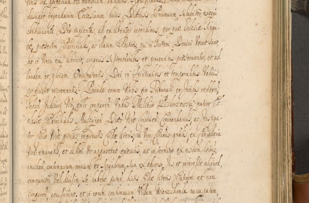 Zdjęcie nr 610 dla obiektu archiwalnego: Acta actorum, decretorum, sententiarum, erectionum, fundationum, confirmationum, instiutionum, resignationum, constitutionum, provisionum, submissionum, quietationum, substitutionum, ordinationum, ingrossationum, prostestationum R. D. Andreae Trzebicki, episcopi Cracoviensis, ducis Severiae in a. D. 1658 et  1659 acticatorum. Volumen I 
