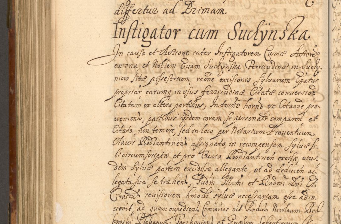 Zdjęcie nr 959 dla obiektu archiwalnego: Acta actorum, decretorum, sententiarum, erectionum, fundationum, confirmationum, instiutionum, resignationum, constitutionum, provisionum, submissionum, quietationum, substitutionum, ordinationum, ingrossationum, prostestationum R. D. Andreae Trzebicki, episcopi Cracoviensis, ducis Severiae in a. D. 1658 et  1659 acticatorum. Volumen I 