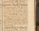 Zdjęcie nr 946 dla obiektu archiwalnego: Acta actorum, decretorum, sententiarum, erectionum, fundationum, confirmationum, instiutionum, resignationum, constitutionum, provisionum, submissionum, quietationum, substitutionum, ordinationum, ingrossationum, prostestationum R. D. Andreae Trzebicki, episcopi Cracoviensis, ducis Severiae in a. D. 1658 et  1659 acticatorum. Volumen I 