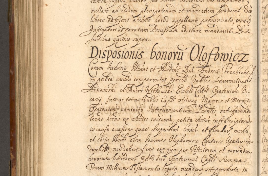 Zdjęcie nr 925 dla obiektu archiwalnego: Acta actorum, decretorum, sententiarum, erectionum, fundationum, confirmationum, instiutionum, resignationum, constitutionum, provisionum, submissionum, quietationum, substitutionum, ordinationum, ingrossationum, prostestationum R. D. Andreae Trzebicki, episcopi Cracoviensis, ducis Severiae in a. D. 1658 et  1659 acticatorum. Volumen I 
