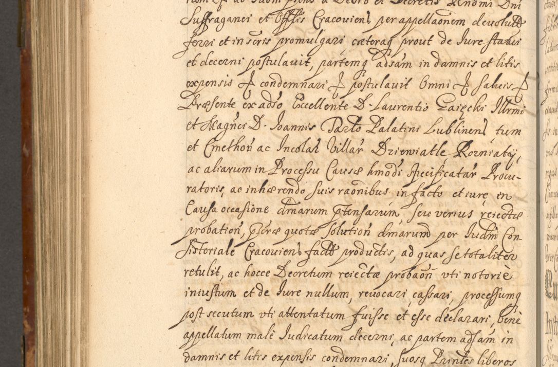 Zdjęcie nr 921 dla obiektu archiwalnego: Acta actorum, decretorum, sententiarum, erectionum, fundationum, confirmationum, instiutionum, resignationum, constitutionum, provisionum, submissionum, quietationum, substitutionum, ordinationum, ingrossationum, prostestationum R. D. Andreae Trzebicki, episcopi Cracoviensis, ducis Severiae in a. D. 1658 et  1659 acticatorum. Volumen I 