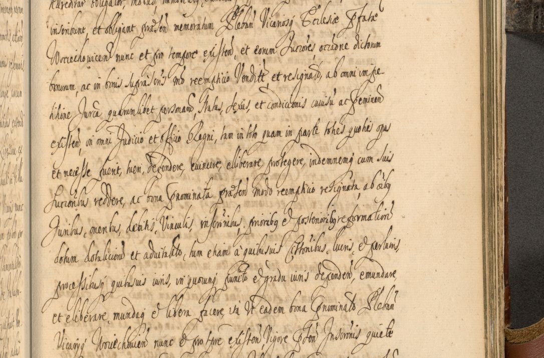 Zdjęcie nr 906 dla obiektu archiwalnego: Acta actorum, decretorum, sententiarum, erectionum, fundationum, confirmationum, instiutionum, resignationum, constitutionum, provisionum, submissionum, quietationum, substitutionum, ordinationum, ingrossationum, prostestationum R. D. Andreae Trzebicki, episcopi Cracoviensis, ducis Severiae in a. D. 1658 et  1659 acticatorum. Volumen I 
