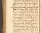 Zdjęcie nr 899 dla obiektu archiwalnego: Acta actorum, decretorum, sententiarum, erectionum, fundationum, confirmationum, instiutionum, resignationum, constitutionum, provisionum, submissionum, quietationum, substitutionum, ordinationum, ingrossationum, prostestationum R. D. Andreae Trzebicki, episcopi Cracoviensis, ducis Severiae in a. D. 1658 et  1659 acticatorum. Volumen I 