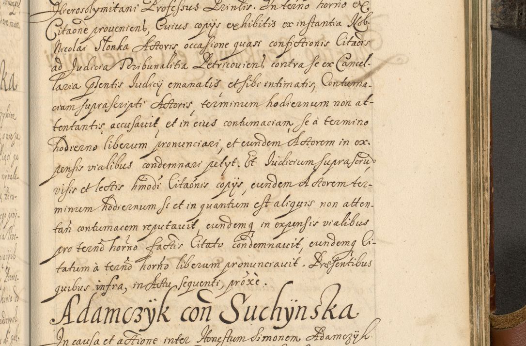 Zdjęcie nr 898 dla obiektu archiwalnego: Acta actorum, decretorum, sententiarum, erectionum, fundationum, confirmationum, instiutionum, resignationum, constitutionum, provisionum, submissionum, quietationum, substitutionum, ordinationum, ingrossationum, prostestationum R. D. Andreae Trzebicki, episcopi Cracoviensis, ducis Severiae in a. D. 1658 et  1659 acticatorum. Volumen I 