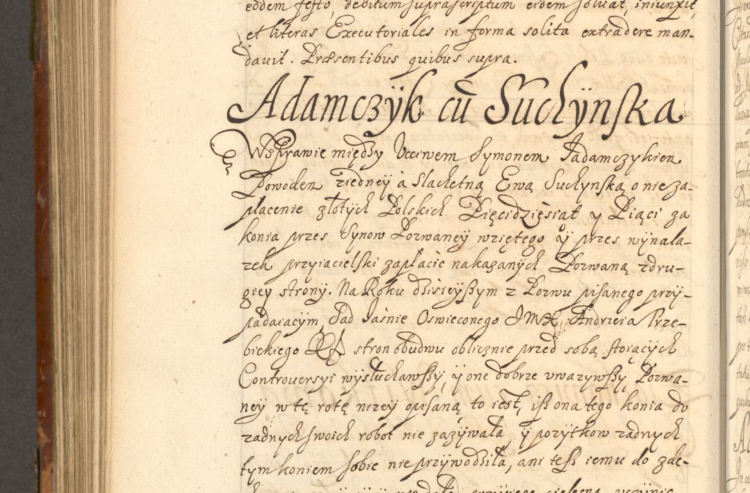 Zdjęcie nr 897 dla obiektu archiwalnego: Acta actorum, decretorum, sententiarum, erectionum, fundationum, confirmationum, instiutionum, resignationum, constitutionum, provisionum, submissionum, quietationum, substitutionum, ordinationum, ingrossationum, prostestationum R. D. Andreae Trzebicki, episcopi Cracoviensis, ducis Severiae in a. D. 1658 et  1659 acticatorum. Volumen I 