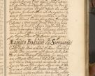 Zdjęcie nr 872 dla obiektu archiwalnego: Acta actorum, decretorum, sententiarum, erectionum, fundationum, confirmationum, instiutionum, resignationum, constitutionum, provisionum, submissionum, quietationum, substitutionum, ordinationum, ingrossationum, prostestationum R. D. Andreae Trzebicki, episcopi Cracoviensis, ducis Severiae in a. D. 1658 et  1659 acticatorum. Volumen I 