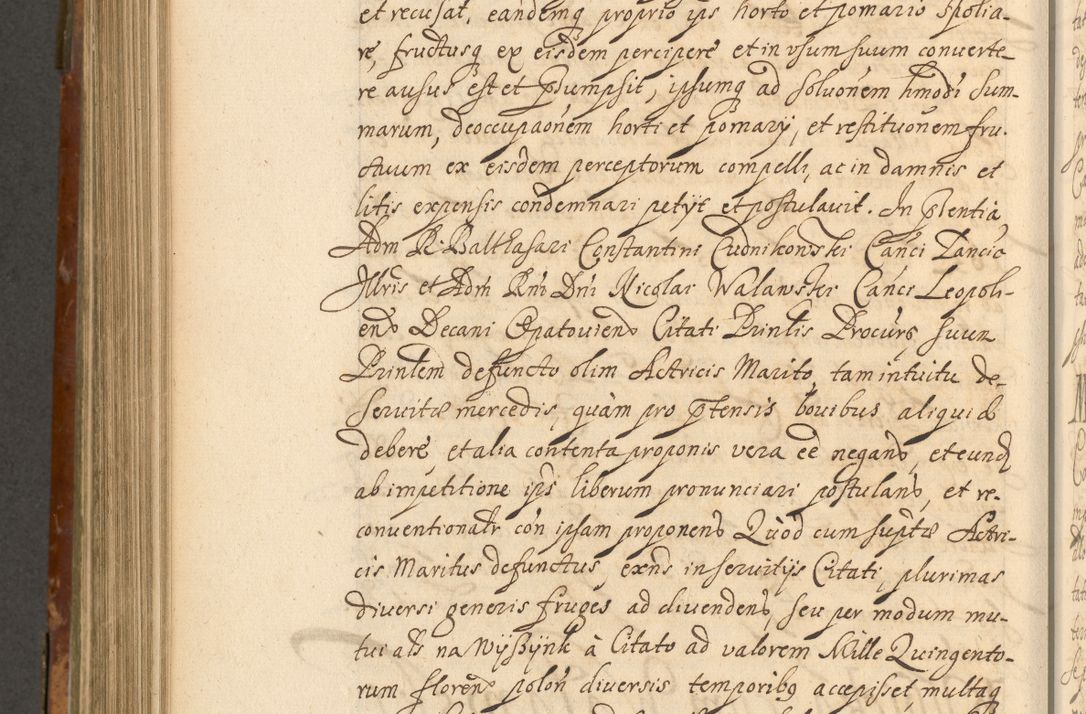 Zdjęcie nr 871 dla obiektu archiwalnego: Acta actorum, decretorum, sententiarum, erectionum, fundationum, confirmationum, instiutionum, resignationum, constitutionum, provisionum, submissionum, quietationum, substitutionum, ordinationum, ingrossationum, prostestationum R. D. Andreae Trzebicki, episcopi Cracoviensis, ducis Severiae in a. D. 1658 et  1659 acticatorum. Volumen I 