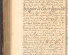 Zdjęcie nr 865 dla obiektu archiwalnego: Acta actorum, decretorum, sententiarum, erectionum, fundationum, confirmationum, instiutionum, resignationum, constitutionum, provisionum, submissionum, quietationum, substitutionum, ordinationum, ingrossationum, prostestationum R. D. Andreae Trzebicki, episcopi Cracoviensis, ducis Severiae in a. D. 1658 et  1659 acticatorum. Volumen I 