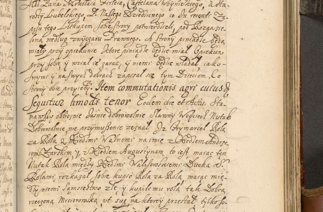 Zdjęcie nr 856 dla obiektu archiwalnego: Acta actorum, decretorum, sententiarum, erectionum, fundationum, confirmationum, instiutionum, resignationum, constitutionum, provisionum, submissionum, quietationum, substitutionum, ordinationum, ingrossationum, prostestationum R. D. Andreae Trzebicki, episcopi Cracoviensis, ducis Severiae in a. D. 1658 et  1659 acticatorum. Volumen I 