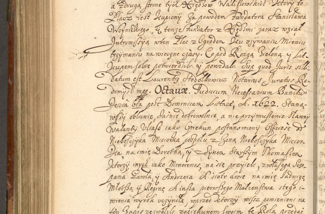 Zdjęcie nr 855 dla obiektu archiwalnego: Acta actorum, decretorum, sententiarum, erectionum, fundationum, confirmationum, instiutionum, resignationum, constitutionum, provisionum, submissionum, quietationum, substitutionum, ordinationum, ingrossationum, prostestationum R. D. Andreae Trzebicki, episcopi Cracoviensis, ducis Severiae in a. D. 1658 et  1659 acticatorum. Volumen I 