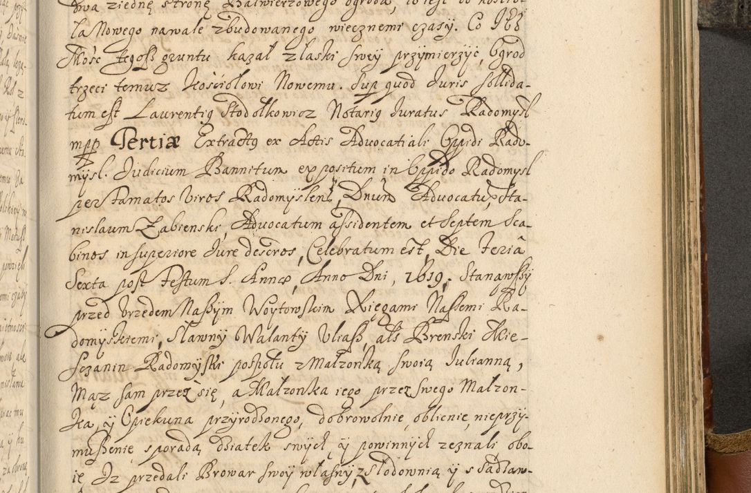 Zdjęcie nr 850 dla obiektu archiwalnego: Acta actorum, decretorum, sententiarum, erectionum, fundationum, confirmationum, instiutionum, resignationum, constitutionum, provisionum, submissionum, quietationum, substitutionum, ordinationum, ingrossationum, prostestationum R. D. Andreae Trzebicki, episcopi Cracoviensis, ducis Severiae in a. D. 1658 et  1659 acticatorum. Volumen I 