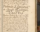 Zdjęcie nr 846 dla obiektu archiwalnego: Acta actorum, decretorum, sententiarum, erectionum, fundationum, confirmationum, instiutionum, resignationum, constitutionum, provisionum, submissionum, quietationum, substitutionum, ordinationum, ingrossationum, prostestationum R. D. Andreae Trzebicki, episcopi Cracoviensis, ducis Severiae in a. D. 1658 et  1659 acticatorum. Volumen I 