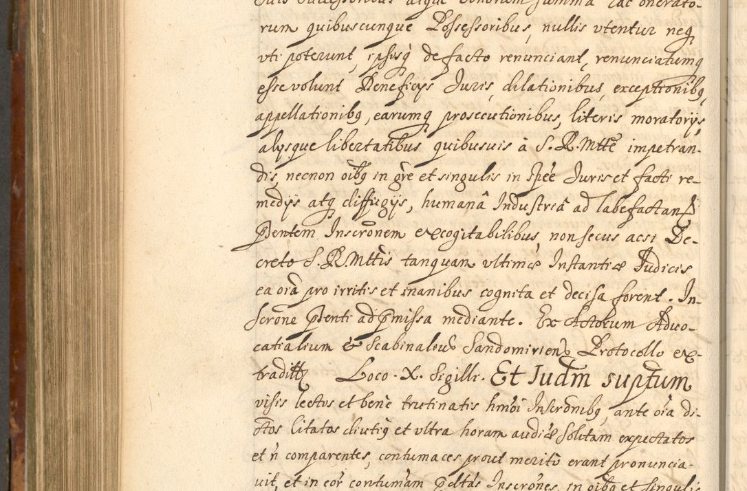 Zdjęcie nr 839 dla obiektu archiwalnego: Acta actorum, decretorum, sententiarum, erectionum, fundationum, confirmationum, instiutionum, resignationum, constitutionum, provisionum, submissionum, quietationum, substitutionum, ordinationum, ingrossationum, prostestationum R. D. Andreae Trzebicki, episcopi Cracoviensis, ducis Severiae in a. D. 1658 et  1659 acticatorum. Volumen I 