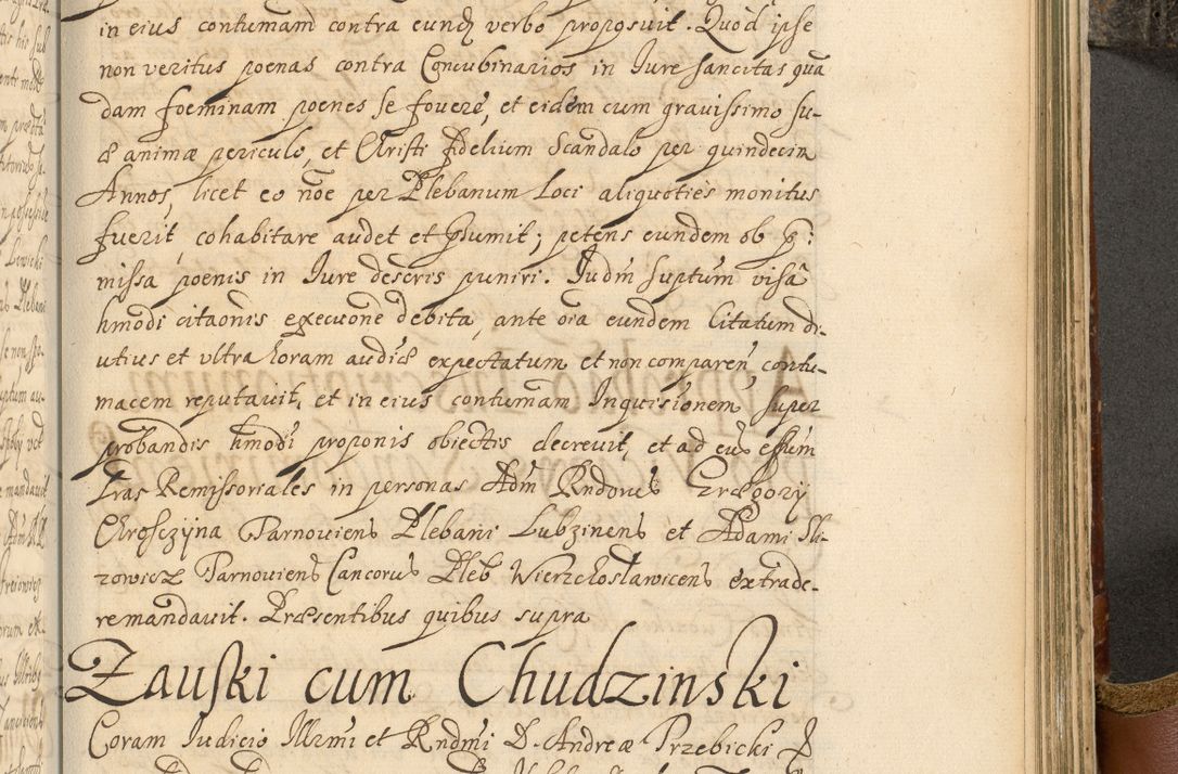 Zdjęcie nr 828 dla obiektu archiwalnego: Acta actorum, decretorum, sententiarum, erectionum, fundationum, confirmationum, instiutionum, resignationum, constitutionum, provisionum, submissionum, quietationum, substitutionum, ordinationum, ingrossationum, prostestationum R. D. Andreae Trzebicki, episcopi Cracoviensis, ducis Severiae in a. D. 1658 et  1659 acticatorum. Volumen I 