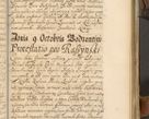 Zdjęcie nr 822 dla obiektu archiwalnego: Acta actorum, decretorum, sententiarum, erectionum, fundationum, confirmationum, instiutionum, resignationum, constitutionum, provisionum, submissionum, quietationum, substitutionum, ordinationum, ingrossationum, prostestationum R. D. Andreae Trzebicki, episcopi Cracoviensis, ducis Severiae in a. D. 1658 et  1659 acticatorum. Volumen I 