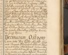 Zdjęcie nr 818 dla obiektu archiwalnego: Acta actorum, decretorum, sententiarum, erectionum, fundationum, confirmationum, instiutionum, resignationum, constitutionum, provisionum, submissionum, quietationum, substitutionum, ordinationum, ingrossationum, prostestationum R. D. Andreae Trzebicki, episcopi Cracoviensis, ducis Severiae in a. D. 1658 et  1659 acticatorum. Volumen I 