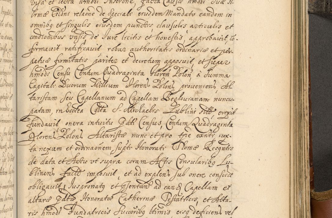 Zdjęcie nr 814 dla obiektu archiwalnego: Acta actorum, decretorum, sententiarum, erectionum, fundationum, confirmationum, instiutionum, resignationum, constitutionum, provisionum, submissionum, quietationum, substitutionum, ordinationum, ingrossationum, prostestationum R. D. Andreae Trzebicki, episcopi Cracoviensis, ducis Severiae in a. D. 1658 et  1659 acticatorum. Volumen I 