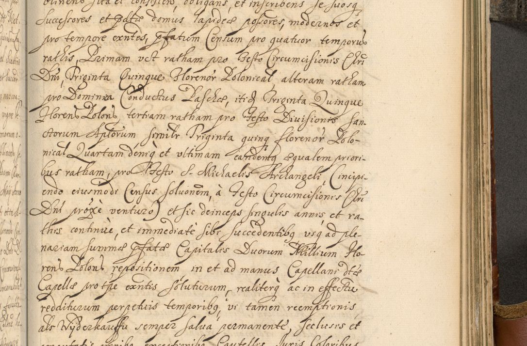 Zdjęcie nr 812 dla obiektu archiwalnego: Acta actorum, decretorum, sententiarum, erectionum, fundationum, confirmationum, instiutionum, resignationum, constitutionum, provisionum, submissionum, quietationum, substitutionum, ordinationum, ingrossationum, prostestationum R. D. Andreae Trzebicki, episcopi Cracoviensis, ducis Severiae in a. D. 1658 et  1659 acticatorum. Volumen I 