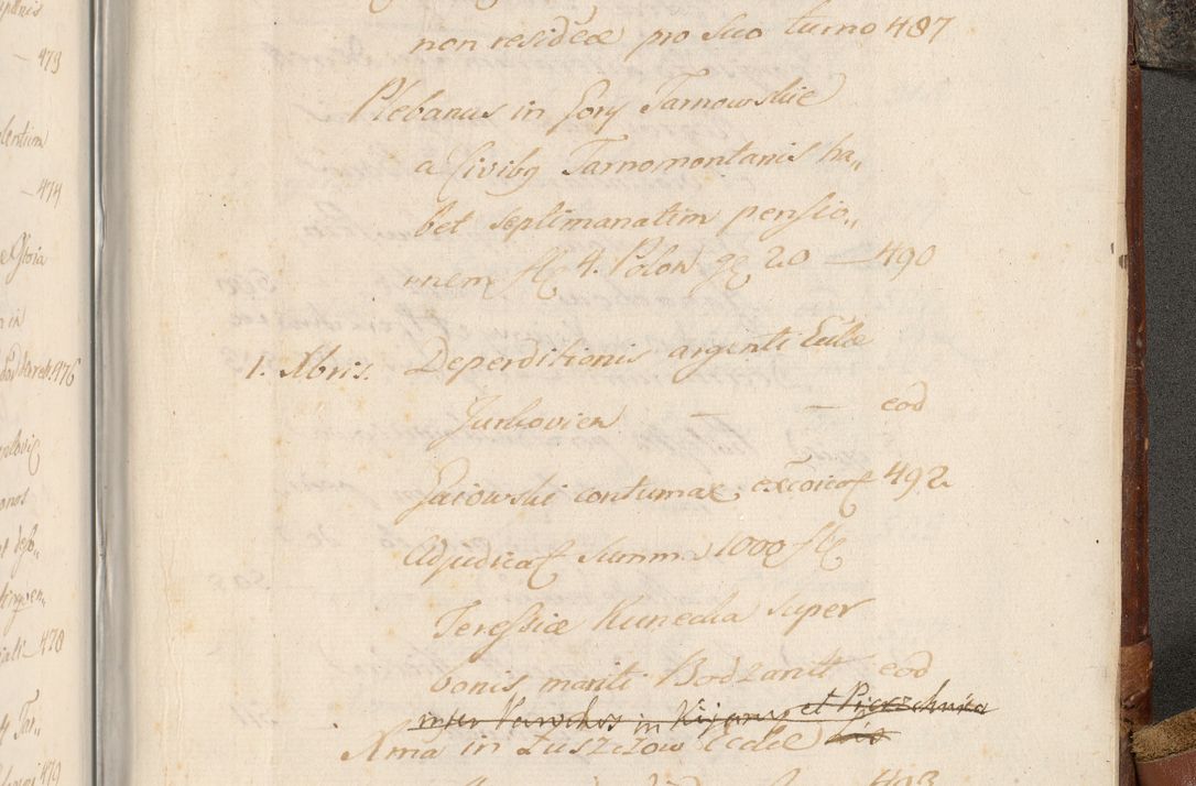 Zdjęcie nr 1146 dla obiektu archiwalnego: Acta actorum, decretorum, sententiarum, erectionum, fundationum, confirmationum, instiutionum, resignationum, constitutionum, provisionum, submissionum, quietationum, substitutionum, ordinationum, ingrossationum, prostestationum R. D. Andreae Trzebicki, episcopi Cracoviensis, ducis Severiae in a. D. 1658 et  1659 acticatorum. Volumen I 