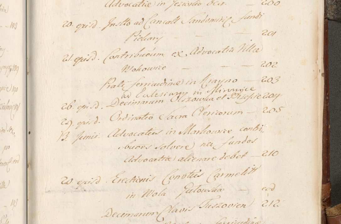 Zdjęcie nr 1128 dla obiektu archiwalnego: Acta actorum, decretorum, sententiarum, erectionum, fundationum, confirmationum, instiutionum, resignationum, constitutionum, provisionum, submissionum, quietationum, substitutionum, ordinationum, ingrossationum, prostestationum R. D. Andreae Trzebicki, episcopi Cracoviensis, ducis Severiae in a. D. 1658 et  1659 acticatorum. Volumen I 