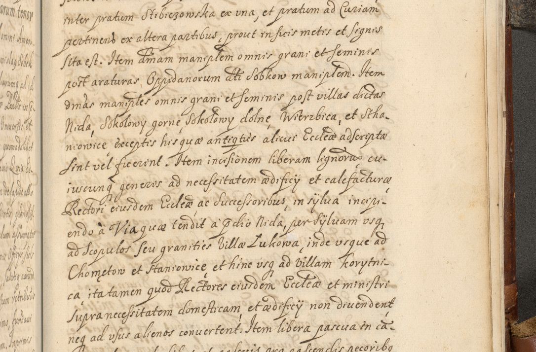 Zdjęcie nr 1108 dla obiektu archiwalnego: Acta actorum, decretorum, sententiarum, erectionum, fundationum, confirmationum, instiutionum, resignationum, constitutionum, provisionum, submissionum, quietationum, substitutionum, ordinationum, ingrossationum, prostestationum R. D. Andreae Trzebicki, episcopi Cracoviensis, ducis Severiae in a. D. 1658 et  1659 acticatorum. Volumen I 