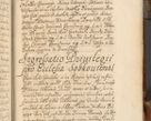 Zdjęcie nr 1106 dla obiektu archiwalnego: Acta actorum, decretorum, sententiarum, erectionum, fundationum, confirmationum, instiutionum, resignationum, constitutionum, provisionum, submissionum, quietationum, substitutionum, ordinationum, ingrossationum, prostestationum R. D. Andreae Trzebicki, episcopi Cracoviensis, ducis Severiae in a. D. 1658 et  1659 acticatorum. Volumen I 