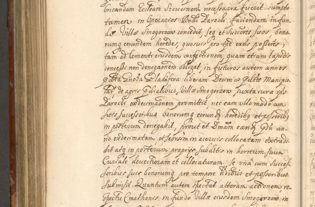 Zdjęcie nr 1103 dla obiektu archiwalnego: Acta actorum, decretorum, sententiarum, erectionum, fundationum, confirmationum, instiutionum, resignationum, constitutionum, provisionum, submissionum, quietationum, substitutionum, ordinationum, ingrossationum, prostestationum R. D. Andreae Trzebicki, episcopi Cracoviensis, ducis Severiae in a. D. 1658 et  1659 acticatorum. Volumen I 