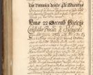 Zdjęcie nr 1099 dla obiektu archiwalnego: Acta actorum, decretorum, sententiarum, erectionum, fundationum, confirmationum, instiutionum, resignationum, constitutionum, provisionum, submissionum, quietationum, substitutionum, ordinationum, ingrossationum, prostestationum R. D. Andreae Trzebicki, episcopi Cracoviensis, ducis Severiae in a. D. 1658 et  1659 acticatorum. Volumen I 