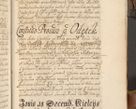 Zdjęcie nr 1092 dla obiektu archiwalnego: Acta actorum, decretorum, sententiarum, erectionum, fundationum, confirmationum, instiutionum, resignationum, constitutionum, provisionum, submissionum, quietationum, substitutionum, ordinationum, ingrossationum, prostestationum R. D. Andreae Trzebicki, episcopi Cracoviensis, ducis Severiae in a. D. 1658 et  1659 acticatorum. Volumen I 
