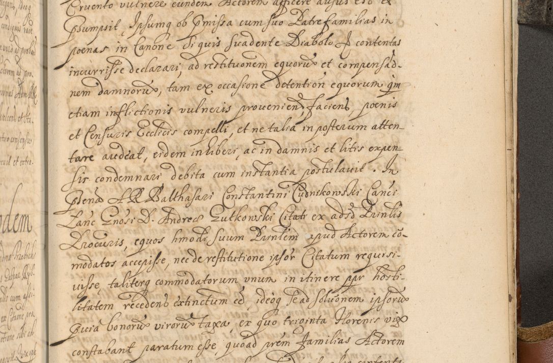 Zdjęcie nr 1078 dla obiektu archiwalnego: Acta actorum, decretorum, sententiarum, erectionum, fundationum, confirmationum, instiutionum, resignationum, constitutionum, provisionum, submissionum, quietationum, substitutionum, ordinationum, ingrossationum, prostestationum R. D. Andreae Trzebicki, episcopi Cracoviensis, ducis Severiae in a. D. 1658 et  1659 acticatorum. Volumen I 