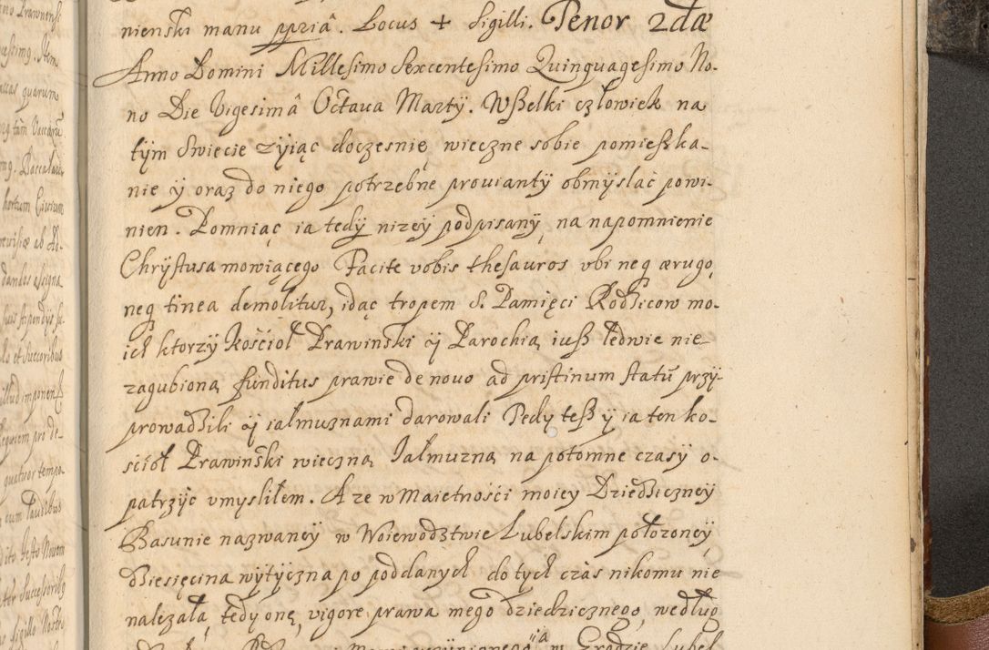 Zdjęcie nr 1074 dla obiektu archiwalnego: Acta actorum, decretorum, sententiarum, erectionum, fundationum, confirmationum, instiutionum, resignationum, constitutionum, provisionum, submissionum, quietationum, substitutionum, ordinationum, ingrossationum, prostestationum R. D. Andreae Trzebicki, episcopi Cracoviensis, ducis Severiae in a. D. 1658 et  1659 acticatorum. Volumen I 