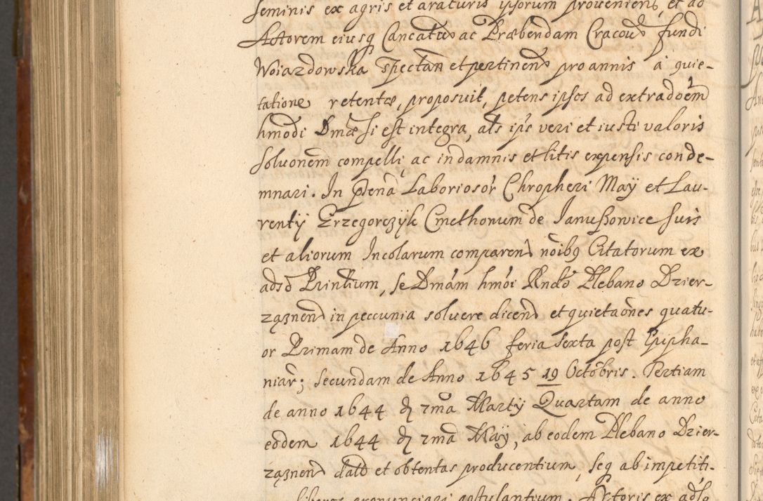 Zdjęcie nr 1069 dla obiektu archiwalnego: Acta actorum, decretorum, sententiarum, erectionum, fundationum, confirmationum, instiutionum, resignationum, constitutionum, provisionum, submissionum, quietationum, substitutionum, ordinationum, ingrossationum, prostestationum R. D. Andreae Trzebicki, episcopi Cracoviensis, ducis Severiae in a. D. 1658 et  1659 acticatorum. Volumen I 