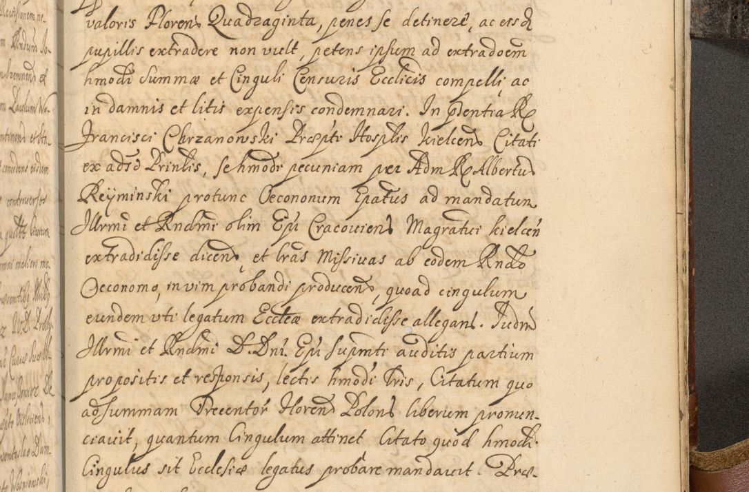 Zdjęcie nr 1068 dla obiektu archiwalnego: Acta actorum, decretorum, sententiarum, erectionum, fundationum, confirmationum, instiutionum, resignationum, constitutionum, provisionum, submissionum, quietationum, substitutionum, ordinationum, ingrossationum, prostestationum R. D. Andreae Trzebicki, episcopi Cracoviensis, ducis Severiae in a. D. 1658 et  1659 acticatorum. Volumen I 