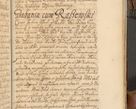 Zdjęcie nr 1058 dla obiektu archiwalnego: Acta actorum, decretorum, sententiarum, erectionum, fundationum, confirmationum, instiutionum, resignationum, constitutionum, provisionum, submissionum, quietationum, substitutionum, ordinationum, ingrossationum, prostestationum R. D. Andreae Trzebicki, episcopi Cracoviensis, ducis Severiae in a. D. 1658 et  1659 acticatorum. Volumen I 