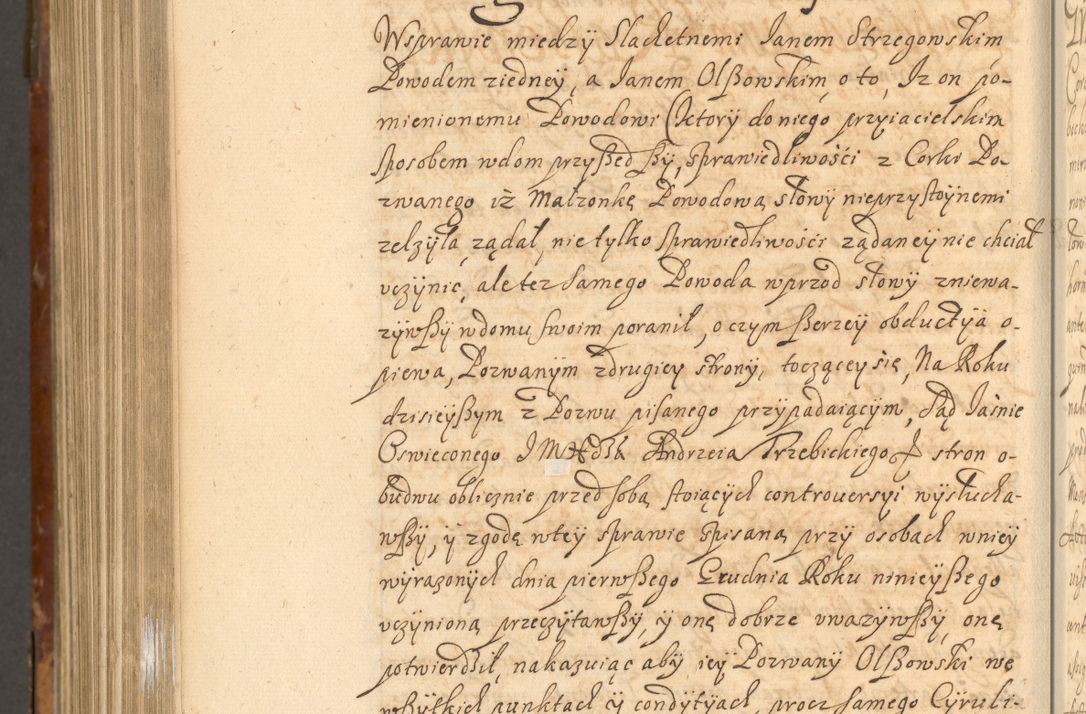 Zdjęcie nr 1057 dla obiektu archiwalnego: Acta actorum, decretorum, sententiarum, erectionum, fundationum, confirmationum, instiutionum, resignationum, constitutionum, provisionum, submissionum, quietationum, substitutionum, ordinationum, ingrossationum, prostestationum R. D. Andreae Trzebicki, episcopi Cracoviensis, ducis Severiae in a. D. 1658 et  1659 acticatorum. Volumen I 