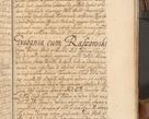 Zdjęcie nr 1054 dla obiektu archiwalnego: Acta actorum, decretorum, sententiarum, erectionum, fundationum, confirmationum, instiutionum, resignationum, constitutionum, provisionum, submissionum, quietationum, substitutionum, ordinationum, ingrossationum, prostestationum R. D. Andreae Trzebicki, episcopi Cracoviensis, ducis Severiae in a. D. 1658 et  1659 acticatorum. Volumen I 